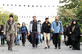 راهپیمایی جاماندگان اربعین حسینی در تهران