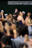 مراسم عزاداری اربعین سیدالشهدا(ع) با حضور هیئت‌های دانشجویی در حسینیه امام خمینی(ره)