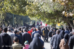 تجمع عزاداران اربعین حسینی همدان