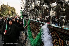 راهپیمایی جاماندگان اربعین حسینی در تهران-