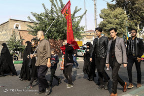راهپیمایی جاماندگان اربعین حسینی در تهران-