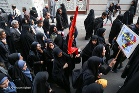 راهپیمایی جاماندگان اربعین حسینی در تهران-