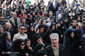 راهپیمایی جاماندگان اربعین حسینی در تهران-