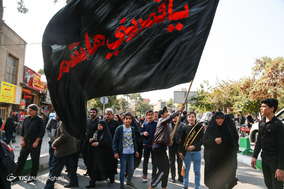 راهپیمایی جاماندگان اربعین حسینی در تهران-