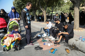 مراسم اربعین حسینی در حرم مطهر حضرت عبدالعظیم حسنی(ع)