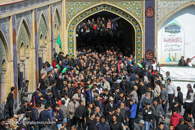 مراسم اربعین حسینی در حرم مطهر حضرت عبدالعظیم حسنی(ع)