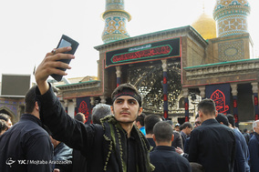 مراسم اربعین حسینی در حرم مطهر حضرت عبدالعظیم حسنی(ع)
