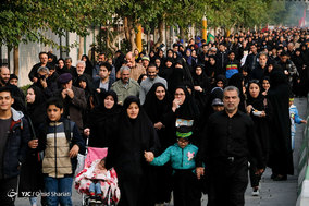 راهپیمایی جاماندگان اربعین حسینی در تهران-4
