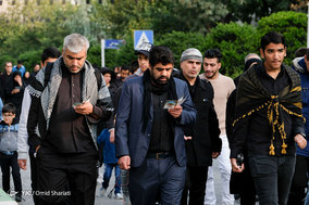 راهپیمایی جاماندگان اربعین حسینی در تهران-4