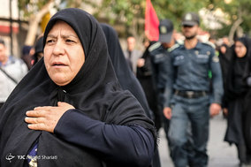 راهپیمایی جاماندگان اربعین حسینی در تهران-4