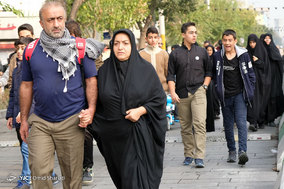 راهپیمایی جاماندگان اربعین حسینی در تهران-4
