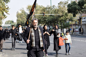 راهپیمایی جاماندگان اربعین حسینی در تهران