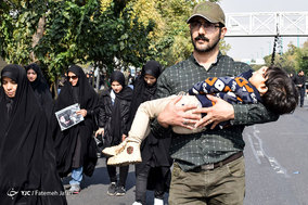 راهپیمایی جاماندگان اربعین حسینی در تهران