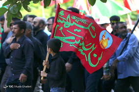 راهپیمایی جاماندگان اربعین حسینی در کیش