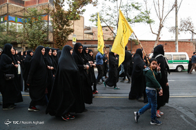 راهپیمایی جاماندگان اربعین حسینی در تهران