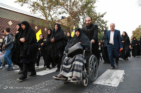 راهپیمایی جاماندگان اربعین حسینی در تهران