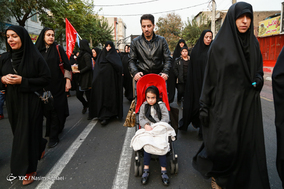 راهپیمایی جاماندگان اربعین حسینی در تهران