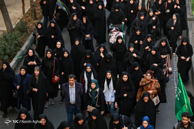 راهپیمایی جاماندگان اربعین حسینی در تهران