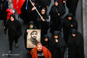 راهپیمایی جاماندگان اربعین حسینی در تهران