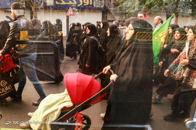 راهپیمایی جاماندگان اربعین حسینی در تهران