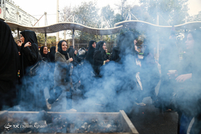 راهپیمایی جاماندگان اربعین حسینی در تهران