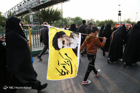 راهپیمایی جاماندگان اربعین حسینی در تهران