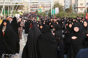 راهپیمایی جاماندگان اربعین حسینی در تهران