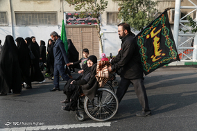 راهپیمایی جاماندگان اربعین حسینی در تهران