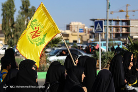راهپیمایی جاماندگان اربعین حسینی در قم