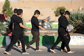 راهپیمایی جاماندگان اربعین حسینی در قم