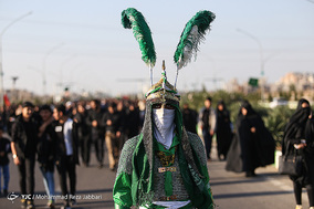راهپیمایی جاماندگان اربعین حسینی در قم
