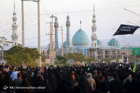 راهپیمایی جاماندگان اربعین حسینی در قم