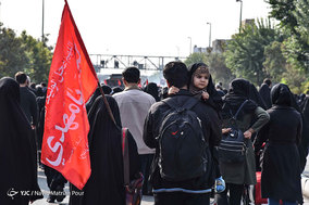 راهپیمایی جاماندگان اربعین حسینی در تهران