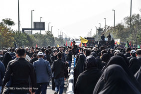 راهپیمایی جاماندگان اربعین حسینی در تهران