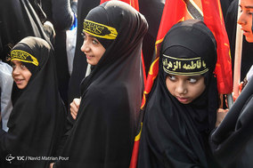 راهپیمایی جاماندگان اربعین حسینی در تهران