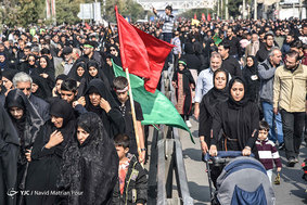 راهپیمایی جاماندگان اربعین حسینی در تهران