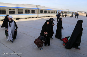 بازگشت زائران اربعین حسینی از مرز شلمچه