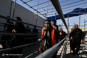 بازگشت زائران اربعین حسینی از مرز شلمچه