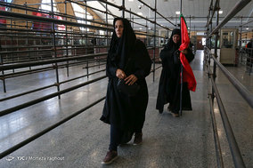 بازگشت زائران اربعین حسینی از مرز شلمچه