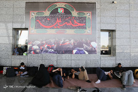 بازگشت زائران اربعین حسینی از مرز شلمچه