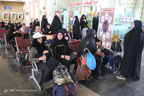 بازگشت زائران اربعین حسینی از مرز شلمچه