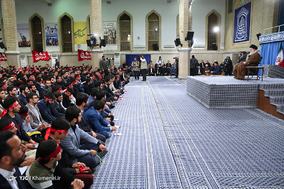 دیدار دانش‌آموزان و دانشجویان با رهبر انقلاب اسلامی