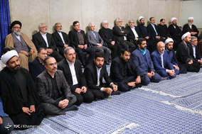 دیدار دانش‌آموزان و دانشجویان با رهبر انقلاب اسلامی