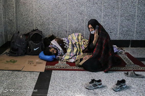 بازگشت زائران اربعین حسینی از مرز چذابه
