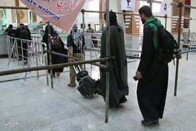بازگشت زائران اربعین حسینی از مرز چذابه