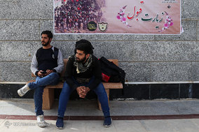 بازگشت زائران اربعین حسینی از مرز چذابه