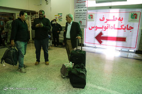 بازگشت زائران اربعین حسینی از مرز چذابه