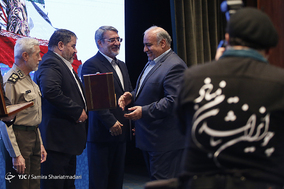 مراسم گرامیداشت پدافند غیر عامل
