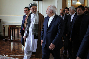 دیدار رئیس شورای عالی صلح افغانستان با وزیر امور خارجه