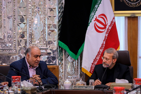 دیدار استانداران غرب کشور با رئیس مجلس شورای اسلامی